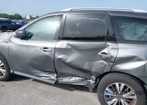 2019 Nissan Pathfinder Sl from USA, damaged, VIN 5N1DR2MN4KC627709